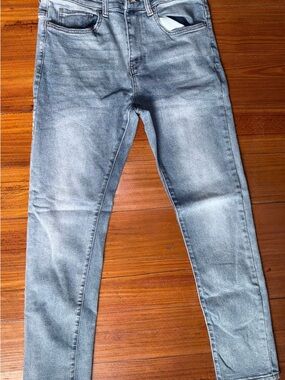 True Craft Slim Men’s Jeans - Light Gray Wash